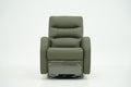 Rainbow Home KOMO electric leather recliner with swing function in sage