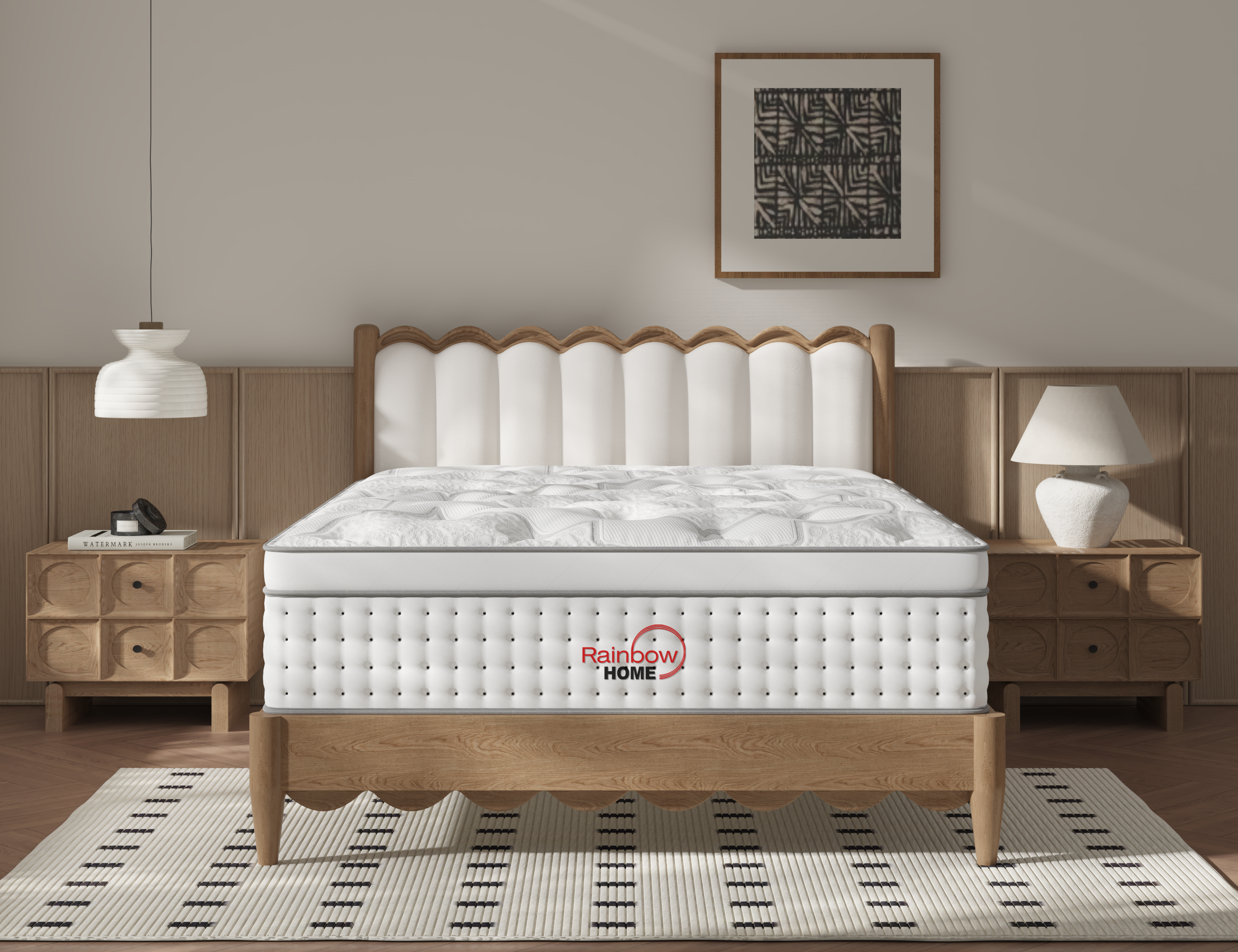 Seattle 37 cm triple-layer pocket spring mattress