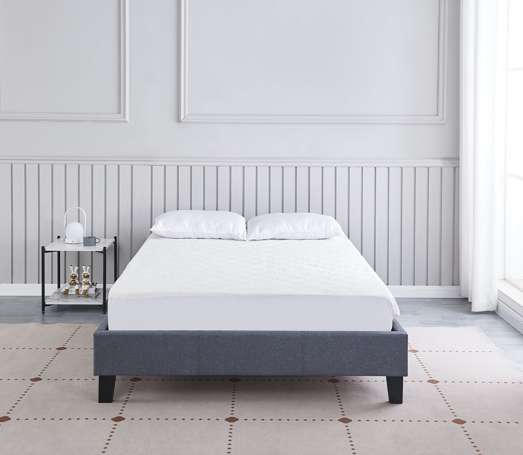 Daytona slatted bed base in a bedroom