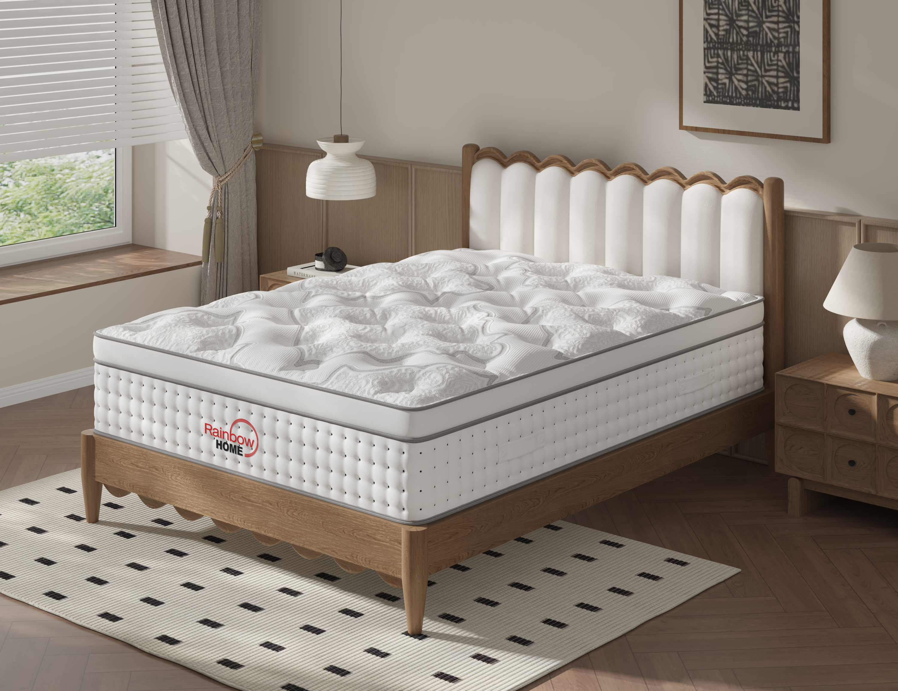 Seattle triple-layer pocket spring mattress alternate view
