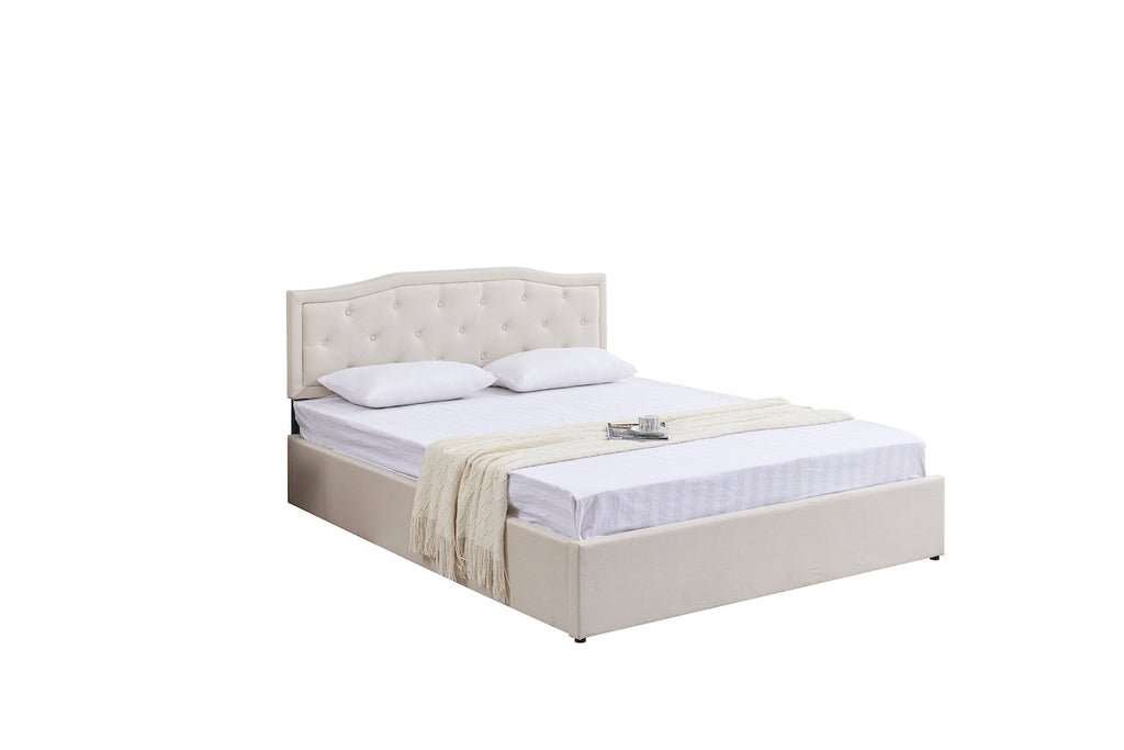 Boston storage bed base angled view
